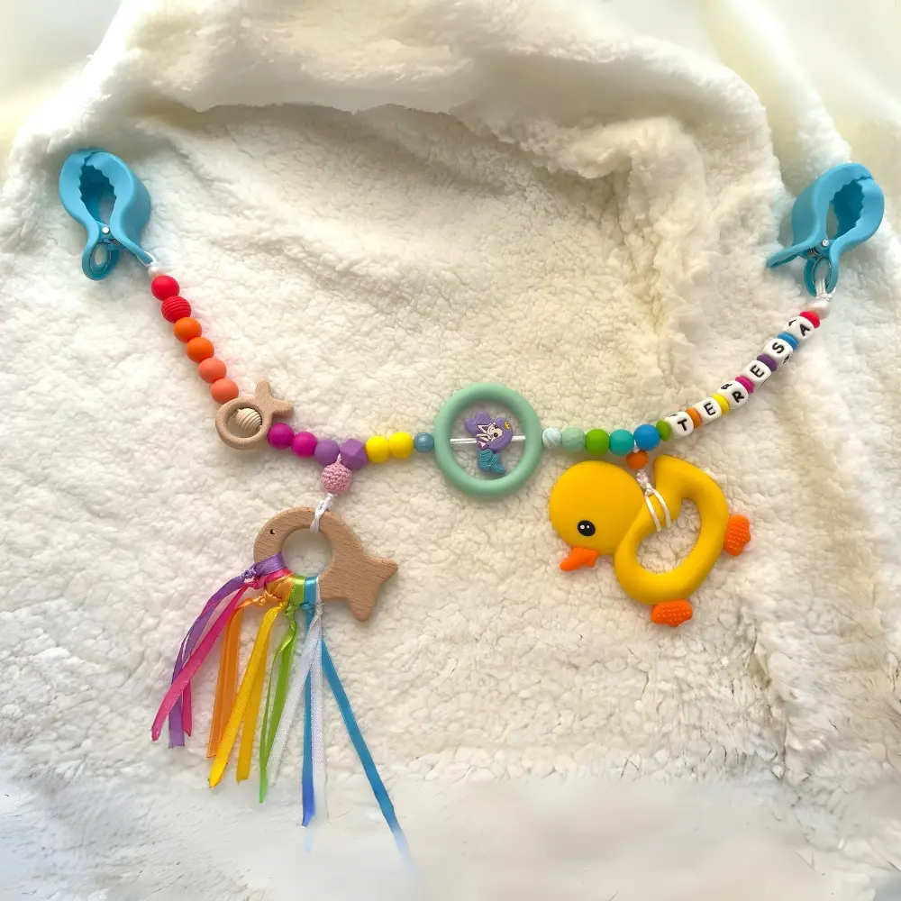 Fröhliches Entchen - Kinderwagen-Mobile