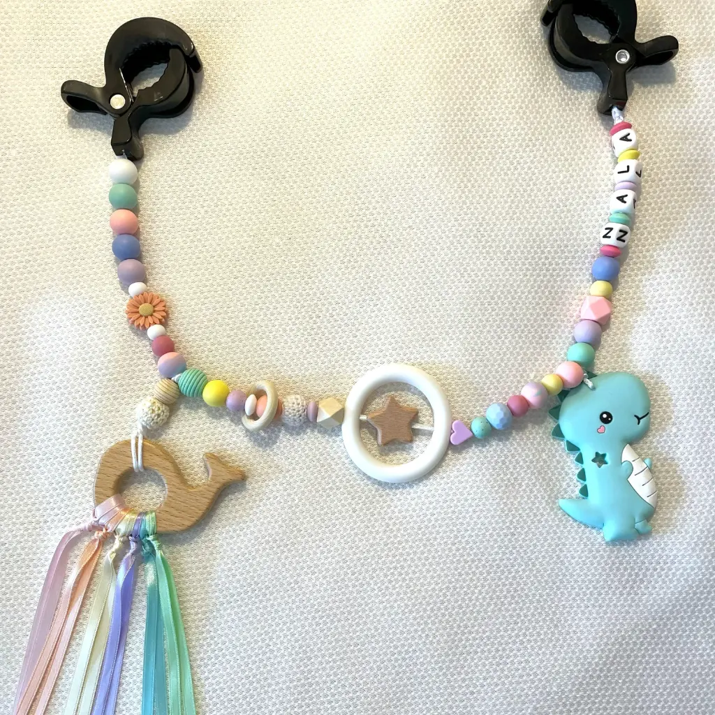 Niedlicher T-Rex - Kinderwagen Mobile