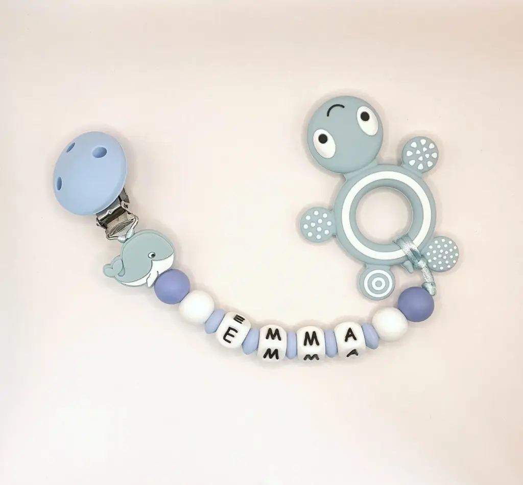 Calm Turtle - Pacifier Chain