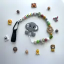 Gentle Elephant - Stroller Teether Chain