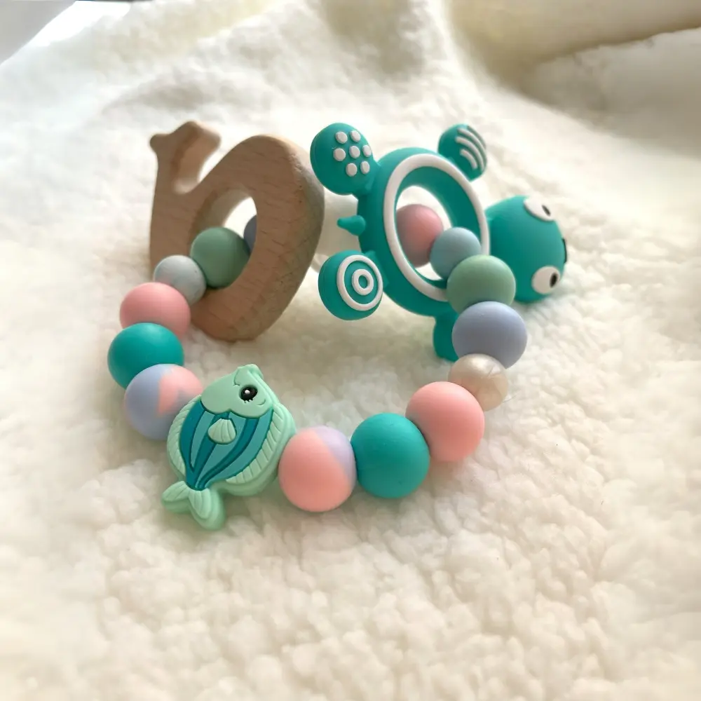 Calm Turtle - Sensory Teether-Rattle