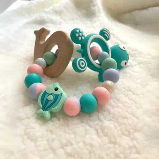 Calm Turtle - Sensory Teether-Rattle