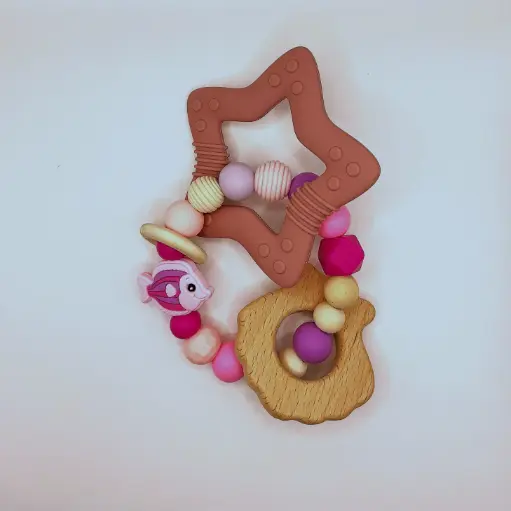 Seastar and friends - Sensory Teether-Rattle