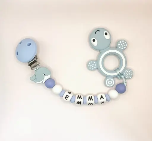Calm Turtle - Pacifier Chain